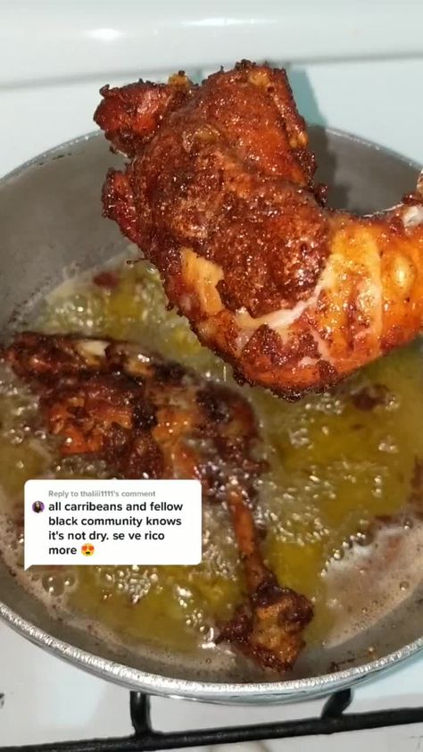 Dominican Fried Chicken, Chicken Pollo, Fried Chicken Recipe, Soul Food Dinner, Chicken Wing Recipes, Chicken Dishes Recipes, Food Videos Cooking, Food Obsession, Interesting Food Recipes