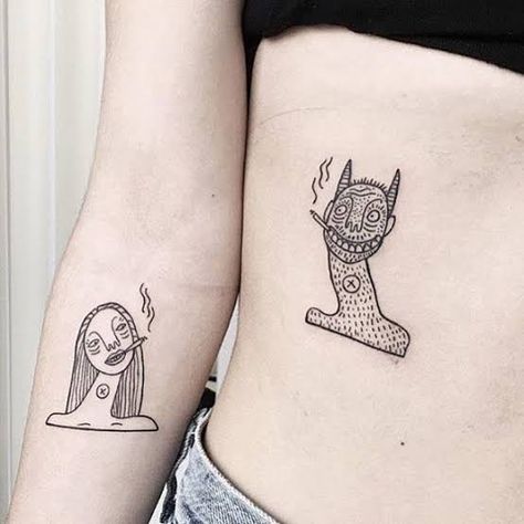 Polly Nor, Scalp Tattoo, Indie Tattoo, Worst Tattoos, Grunge Tattoo, Anklet Tattoos, Handpoke Tattoo, Hand Poked Tattoo, Bad Tattoos