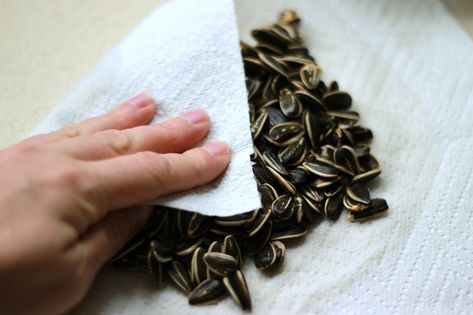 How to Roast Sunflower Seeds (with Pictures) | eHow How To Roast Sunflower Seeds In Oven, How To Roast Sunflower Seeds, Roasting Sunflower Seeds, Sunflower Seed Recipes, How To Make Sunflower, Ranch Powder, Edible Seeds, How To Roast, Creative Cooking