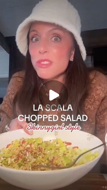 Bethenny Frankel on Instagram: "I can’t get over how good this is…La Scala Chopped Salad @skinnygirlbrand style!🥗   #lascalachoppedsalad #choppedsalad #saladrecipe #easymeals #skinnygirldressing #salad #saladrecipe" Crazy Good Italian Chopped Salad, Bethenny Frankel Recipes, Escala Salad, Bethany Frankel Recipes, La Scala Chopped Salad Recipe, Bethany Frankel Style, La Scala Salad, Scala Chopped Salad, Low Carb Salads