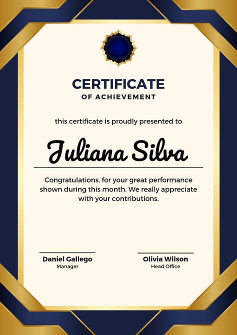 Use Template For Free Modern Certificate Design, Certificate Of Appreciation Template, Appreciation Template, A4 Template, Certificate Of Achievement, Certificate Design, Sports Day, Time Design, Certificate Templates