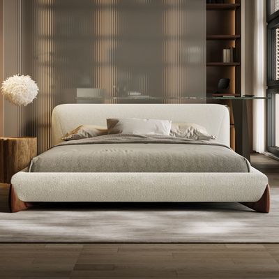 Big savings on quality furniture, faucets, lights and more home improvement & decor goods. Free & fast shipping on any order. Beautiful Bed Designs, King Platform Bed Frame, Low Bed Frame, Simple Bed Designs, King Size Platform Bed, Masculine Bedroom, Minimalist Bed, Modern Bed Frame, Cama King Size