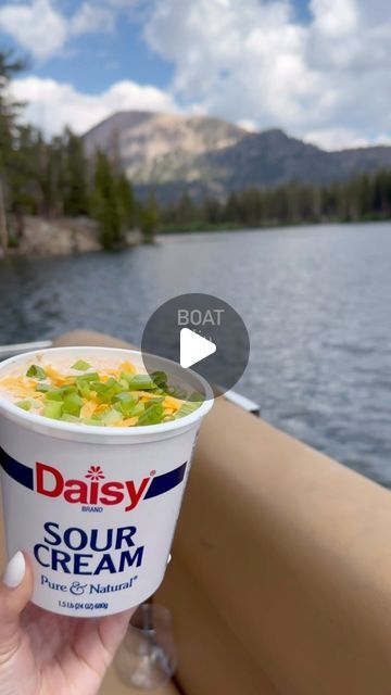 Chelsea Canetti on Instagram: "Boat dip, pool dip, on the couch dip, whatever you call it, it’s delicious🤌🏻

Ingredients 
1 24 ounce container of sour cream, I use @daisybrand 
1 packet taco seasoning 
1 can diced tomatoes with green chilis (slightly drained, with the lid still slightly attached I pour out any excess liquid before adding to the dip) 
1 cup freshly grated sharp cheddar cheese (plus more for topping) 
Green onions for garnish (optional) 
Fritos for serving 

Steps 
Doesn’t get much easier than this! Mix everything well together, then place into the fridge to chill for 2 hours (longer the better!) 
Top with additional cheese and chopped green onions and enjoy with Fritos 😍

•
#easyrecipes #boatdip #boat #dip #viralreel #viralrecipes #trending #trend #summer #lake #fyp #exp Recipes With Cheddar Cheese, Boat Dip Recipe, Cabana Recipes, Snacks For A Crowd, Pool Dip, Dip Pool, Boat Dip, Boat Snacks, Cold Dip Recipes