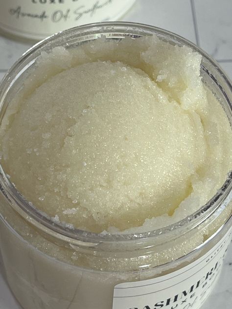 Fragrance: Cashmere + Vanilla is a warm vanilla, elevated by woody cashmere and sweet amber. What it does: This sugar scrub literally feels like silk on your skin. Gently massage onto wet skin for 10-15 seconds and feel the decadent smoothness. Emulsified sugar scrubs are enriched with Avocado Oil, Sunflower oil and Jojoba Oil. They hydrate, moisturize, and get rid of those dead skin cells to reveal beautiful glowing skin. This scrub goes on like lotion when activated with the water and will not Cashmere Vanilla, Emulsified Sugar Scrub, Lotion Brands, Beautiful Glowing Skin, Wet Skin, Foot Soak, Sugar Scrubs, Sugar Body Scrub, Body Care Routine