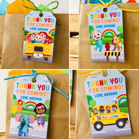 Cocomelon Wheels on the Bus Party | CatchMyParty.com Bus Birthday Party Ideas, Cocomelon Wheels On The Bus, Wheels On The Bus Party, Bus Birthday Party, Bus Decor, Bus Party, Baby Birthday Party Theme, 2nd Birthday Party For Boys, Baby Birthday Decorations