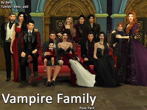 Sims 4 Vampire, Sims 4 Wedding Dress, Vampire Family, Twins Posing, Sims 4 Couple Poses, Sims 4 Hair Male, Sims 4 Decades Challenge, Sims 4 Cas Mods, Sims 4 Family