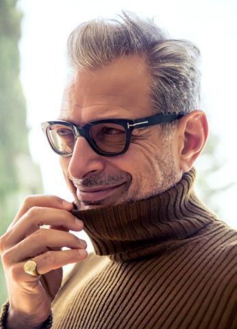 The Style Evolution of Jeff Goldblum – MANNER Mens Eye Glasses, Jeff Goldblum, Wearing Glasses, Celebrity Art, Famous Celebrities, Mens Glasses, Glasses Fashion, Haircuts For Men, Stylish Men