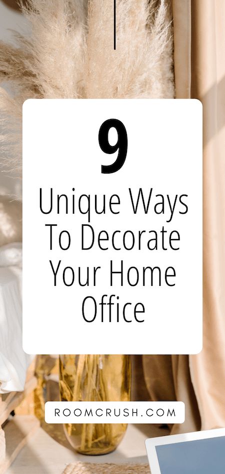 9 Unique Ways To Decorate Your Home Office: It can be hard to find the motivation to get to work when your home office isn't decorated. But if you took the time to decorate your home office, you wouldn't mind getting to work. Skip working from your bed and get ready for these amazing ideas to decorate your home office for functionality, style, and productivity. How To Decorate Your Office At Work, Decorate Office At Work, Art And Crafts Ideas, Decorating Your Office At Work, Cozy Office Space, Food Donut, Plant App, Cozy Office, Work Office Decor