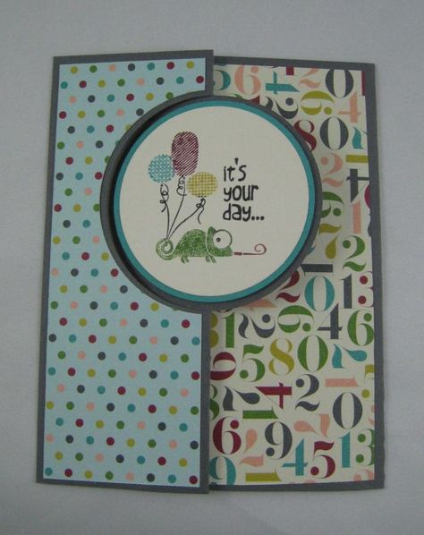 Circle Cards, Sizzix Cards, Z Cards, Thinlits Dies, Card Box Holder, Zoo Babies, Card Folds, Fun Folds, Card Making Tips