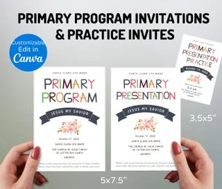 ScriptureStoryLady - Etsy Primary Binder Covers 2023 Free, Lds Primary Program Invitation, Primary Program 2023, Primary Program Invitations, Forgiveness Lesson, Program Poster, Lds Primary Singing Time, Primary Presidency, Primary Program