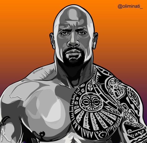 The Rock Drawing, Gym Wall Decor, Shri Hanuman, Graphic Design Tutorials Learning, Gym Interior, Rock Johnson, The Rock Dwayne Johnson, Dwayne The Rock, Writers And Poets