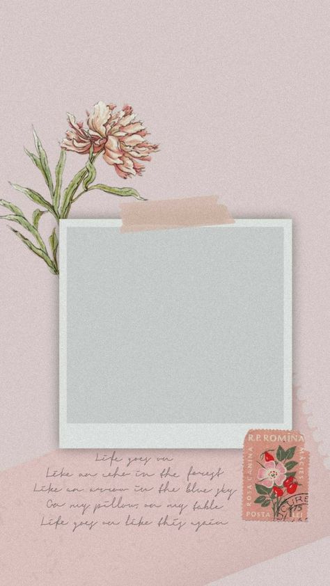 Phone Wallpaper Boho, Paper Background Design, Instagram Frame Template, Art Journal Therapy, Framed Wallpaper, Collage Background, Photo Collage Template, Comic Art Girls, Aesthetic Template