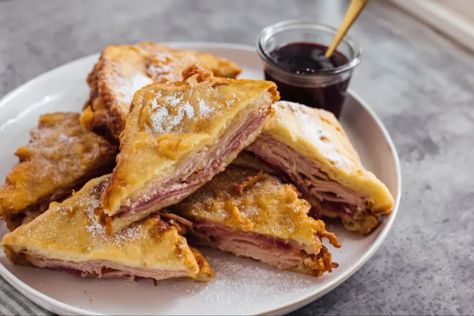 Magnolia Table with Joanna Gaines: Season 3, Episode 6 Blog - Magnolia Magnolia Recipes, Monte Cristo Sandwich Recipe, Magnolia Table Recipes, Jelly Bread, Joanna Gaines Recipes, Magnolia Network, Monte Cristo Sandwich, Deli Turkey, Magnolia Table