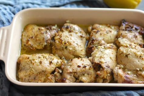 Baked Greek Lemon Chicken Baked Greek Lemon Chicken, Lemon Baked Chicken, Baked Greek Lemon Chicken 12 Tomatoes, Twelve Tomatoes, Greek Kitchen, Chicken Lemon, Chicken Drumstick, Flavorful Dinner, 12 Tomatoes Recipes