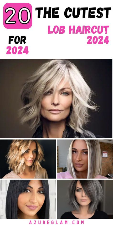 Elevate your hairstyle game in 2024 with our 20 Lob Haircut Ideas. The Lob Haircut 2024 is a versatile choice, suitable for fine hair, bangs, and layered looks. Explore the textured and nostalgic Lobs inspired by the 90s, or opt for a shorter, straight Lob for a modern twist. Discover the beauty of Lob haircuts and find the perfect one for your style this year. Cute Lob Haircut With Bangs, Choppy Lob Haircut With Bangs, Textured Lob For Thick Hair, The Lob Haircut Mid Length, Short Hair Cuts Thinhair, Blonde Lob Haircut With Bangs, Textured Medium Length Hair Straight, Layered Lobs For Thick Hair, Lob Haircut Fine Hair 2024