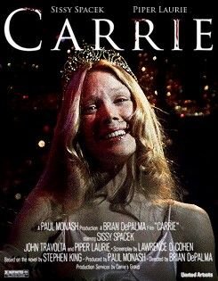 Carrie, A Estranha (1976) Carrie Gif, Carrie Poster, Carrie Stephen King, Carrie Movie, Carrie 1976, Stephen King Movies, Carrie White, Halloween Princess, Stephen King Books