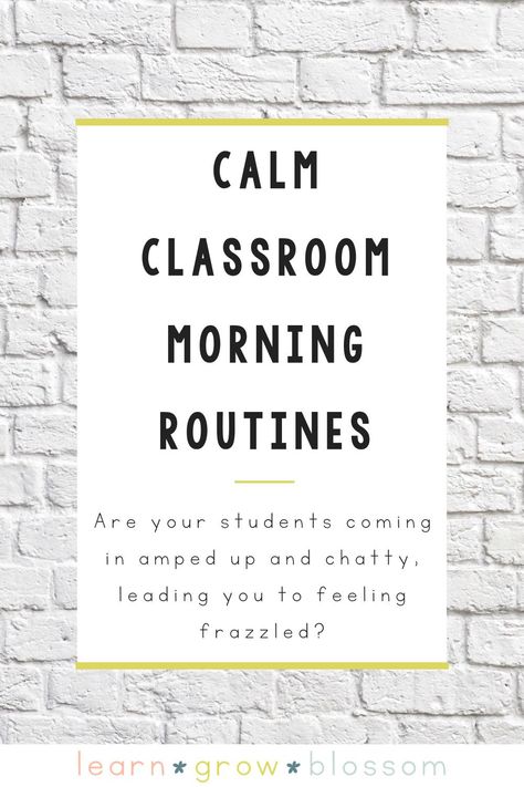 Classroom Ideas Upper Elementary, Classroom Reading Area Upper Elementary, Morning Work Upper Elementary, Morning Routine 3rd Grade, Morning Routine Classroom 3rd Grade, Fourth Grade Morning Work, 5th Grade Procedures And Routines, Morning Routine 2nd Grade, Grade 5 Classroom Management