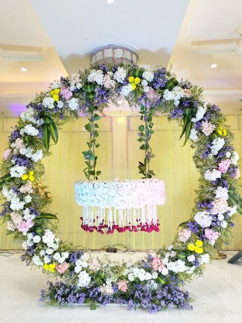 Cs divine events 8147847144 7676560715 Cradle Decoration For Naming Ceremony, Name Ceremony Decoration, Cradle Ceremony Decorations, Cradle Decoration, Naming Ceremony Invitation, Naming Ceremony Decoration, Cradle Ceremony, Ceremony Invitation, 1st Birthday Cakes