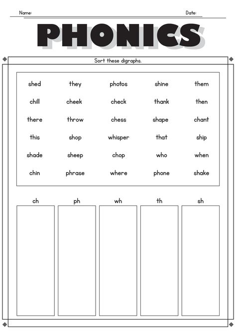 2nd Grade Phonics Worksheets Phonics Grade 2, 2nd Grade Phonics, Aw Words, Vowel Teams Worksheets, Spelling Homework, Phonics Worksheets Free, Blends Worksheets, Become Confident, Learning Phonics