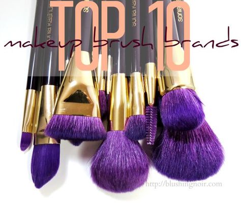 The best brands for Makeup Brushes! Drugstore & Designer. via @blushingnoir Best Makeup Brushes Set Brand, Best Makeup Brushes Brand, Idea Paint, Paint Makeup, Sonia Kashuk, Best Makeup Brushes, Purple Makeup, Sephora Beauty, Favorite Makeup