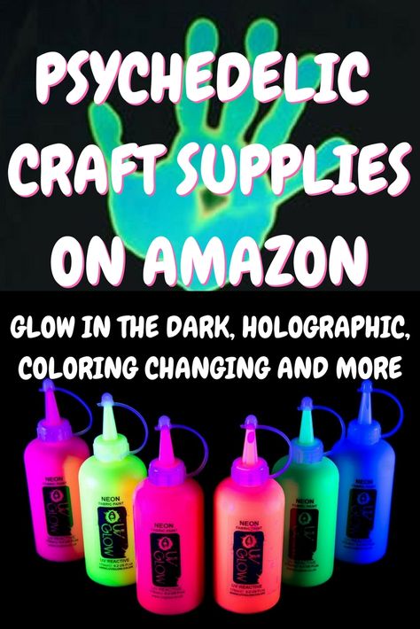 Psychedelic and Trippy Craft Supplies on Amazon Trippy Crafts, Hippie Bedrooms, Trippy Decor, Room Decor Furniture, Hippy Vibes, Trippy Room, Trippy Room Decor, Funny Rock, Kindergarten Art Projects