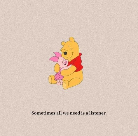 Piglet And Pooh, Pooh And Piglet, Insta Quotes, Cute Piglets, Dear Best Friend, Small Quotes, Cute Winnie The Pooh, Winnie The Pooh Quotes, Pooh Quotes