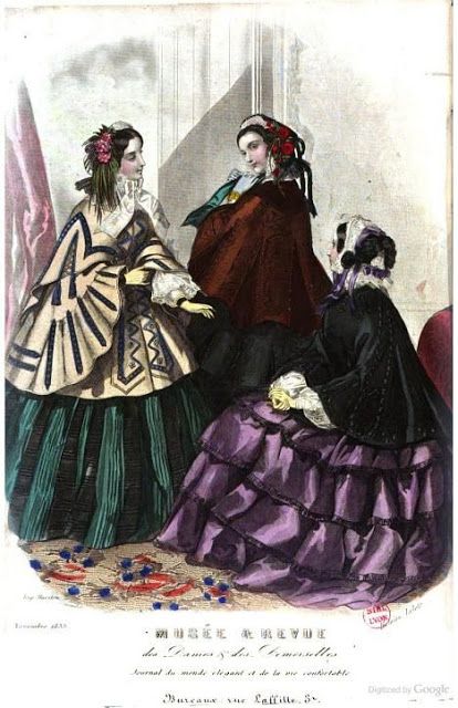 1855 Fashion, 1800 Fashion, 1870 Fashion, Victorian Winter, Victorian Fashion Plates, 1899 Fashion, Western Womens Fashion, 1850s Fashion, 1870s Fashion