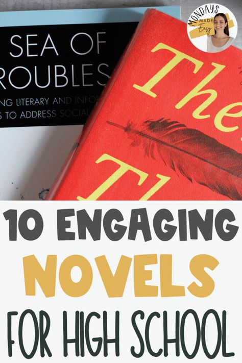 If you're teaching high school English Language Arts, check out these 10 book recommendations to add to your classroom library! The novel suggestions in this blog post have all been recommended by high school ELA teachers like you, and have all been approved by older students. Each book suggestion includes a description of the plot and major themes so that you can decide how to fit them into your next novel study or literature circles unit. Read on to see what books students are loving! Novel Suggestions, Ap Language And Composition, High School Language Arts, High School Books, Arts Classroom, Teaching High School English, Argumentative Writing, Secondary Classroom, Reading Comprehension Strategies