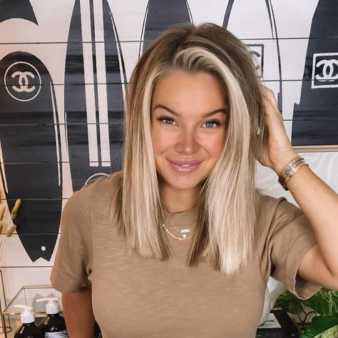 Maddie Potter Duff ⚡️ottestyle on Instagram: "growing a tiny human 🎀 and stronger, thicker hair 💁🏼‍♀️ this summer!! For my hair, I’ve been using @bondiboost ‘s hair growth system- made with natural & organic ingredients + great for color treated hair!! #bondiboostUS #boostyourroots" Maddie Duff, Thicker Hair, Color Treated Hair, Tiny Humans, Treated Hair, The Duff, Hair Day, Natural Organic, My Hair