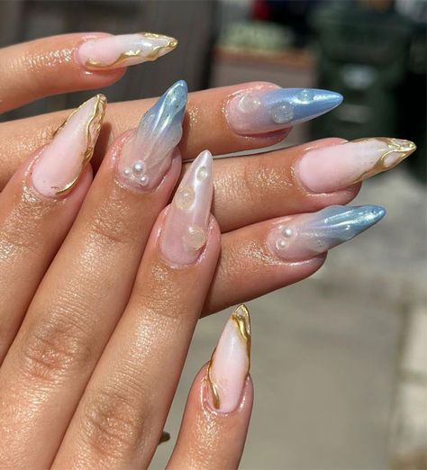 seashell nails, Seashell Nail color, Seashell Nail Polish Gel, Seashell acrylic Nails, Mermaid shell nails,Seashell nails simple, Seashell nails ideas, Seashell nails acrylic Nails Seashell, Seashell Nail Art, Seashell Nails, Nail Polish Gel, Mermaid Nails, Classy Acrylic Nails, Pretty Gel Nails, Beach Nails, Nail Art Ideas