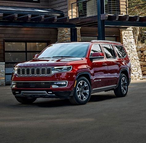 The All-New Wagoneer - Jeep® Premium SUV Keep Wagoner, New Jeep Wagoneer, Tennessee Farmhouse, Wagoneer Jeep, Eight Passengers, Jeep Grand Wagoneer, Full Size Suv, Delivery Pictures, Grand Wagoneer