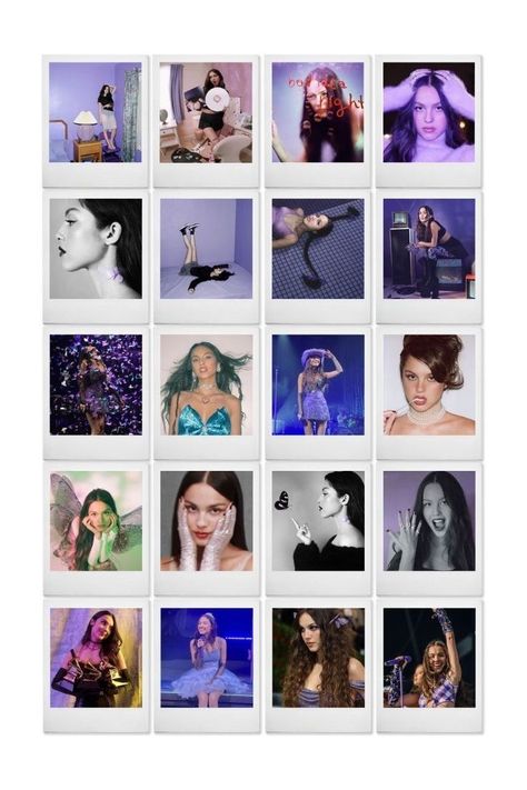 Olivia Rodrigo Polaroid, Polaroid Collage, Polaroid Pics, Olivia Lyrics, Olivia + Core + Aesthetic, Laptop Backgrounds, Mexican Girl, + Core + Aesthetic, Teenage Dream