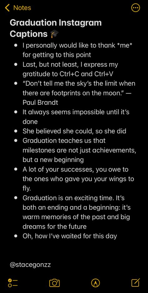 Instagram captions Graduations Instagram Captions, Grad Captions Instagram 2024, Ig Captions For Graduation, Convo Captions, Honors Student Caption, Grad School Captions, If Caption, Senior Year Quotes Short, Clever Senior Quotes