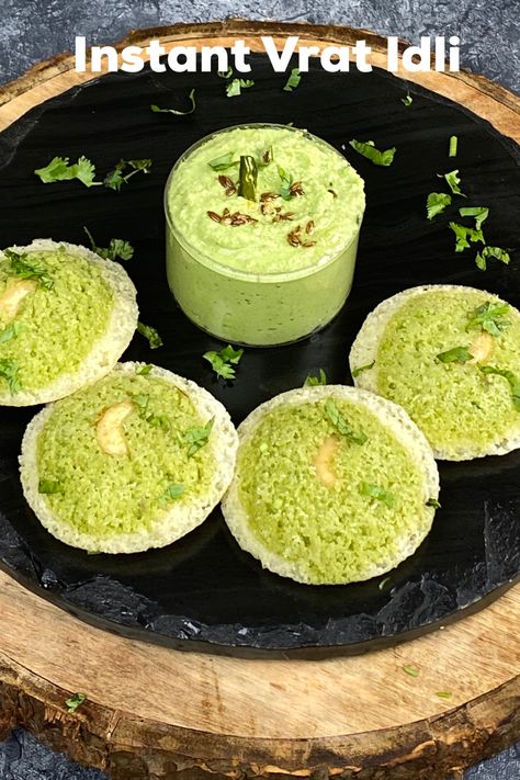 Farali Recipes, Navratri Recipes, Idli Recipe, Spicy Snacks Recipes, Indian Cooking Recipes, Healthy Breakfast Smoothies, Fast Healthy Meals, Spicy Snacks, Easy Snack Recipes