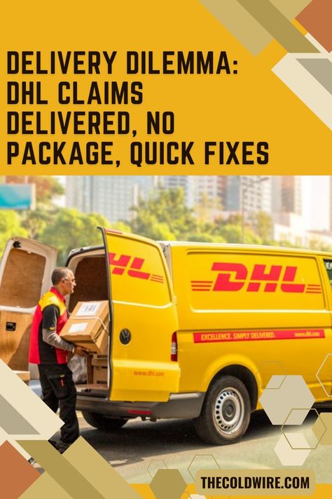 Facing a delivery dilemma? DHL claims delivered, no package in sight? Dive into our action plan for effective and swift solutions to resolve the issue. Dhl Delivery Package, Delivery Photos, You've Got Mail, Package Delivery, Action Plan, Swift, Packaging, How To Plan, Quick Saves