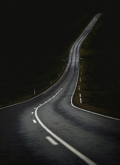 John Bodin 'Somewhere Along the Line the Pearl would be Handed to Me' 2009 Type C print on metallic paper 80 x 110cm The Road Not Taken, Belle Nature, Beautiful Roads, Winding Road, Ageless Style, Road Trippin, On The Road Again, Open Road, Mountain Views