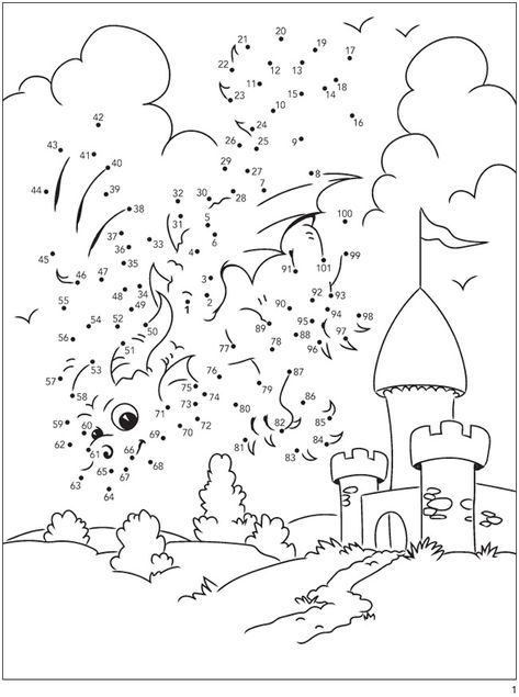 Magical Friends Dot-to-Dot Fun!: Count from 1 to 101 -- 5 sample pages with answers Dot To Dot Printables For Kids Free 1-100, Connect The Dots Printable Difficult, Connect The Dots Printable For Kids, Dot To Dot Printables For Kids Free, Dot Coloring Pages Free Printable, Free Dot To Dot Printables, Free Printable Dot To Dot, Dot Coloring Pages, Printable Dot To Dot