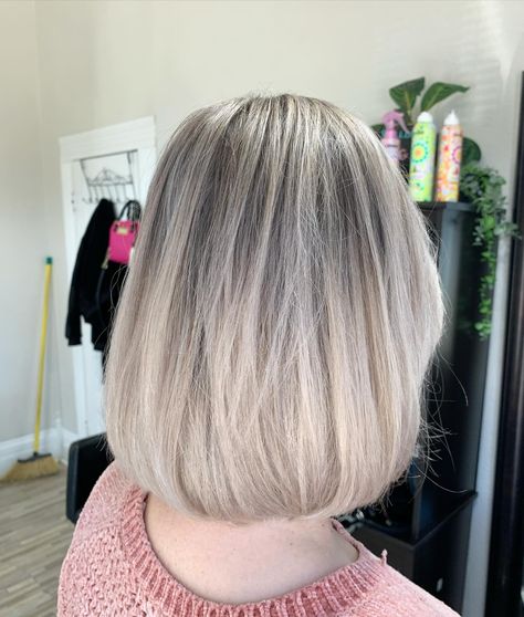 🍦💇🏼‍♀️🐚💅🏻🍰👸🏼💕🎂 She’s Blonde Again!! I did a haircut + partial highlight balayage with a root melt to blend in her natural hair , also to give dimension! 👯‍♀️👯‍♀️ #comeseeme #blondehair #blondebalayage #particalhighlights #blondespecialists #bobhaircut #shorthairstyles #LATEPOST #ashyblonde #blondehairdontcare #blondeflashlift #redkenobsessed #redkenshadeseq #templetx #austintx #templetxhairstylist Highlight Balayage, Root Melt, Partial Highlights, Ashy Blonde, Redken Shades Eq, A Haircut, Blonde Balayage, Bobs Haircuts, Hair Colors