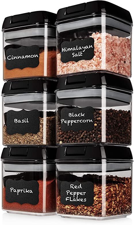 Kitchen Cabinet Pantry, Mini Container, Pantry Containers, Cabinet Pantry, Label Marker, Measuring Cups & Spoons, Food Storage Container Set, Spice Containers, Airtight Food Storage