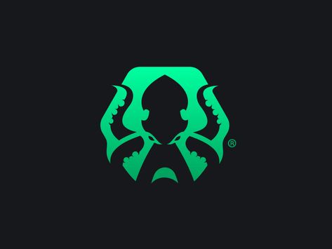 Kraken Logo by Travis Howell  #Design Popular #Dribbble #shots Kraken Logo Design, Kraken Logo, Game Logos, Octopus Art, Skull Logo, Logo Design Art, Game Logo, Animal Logo, Cthulhu