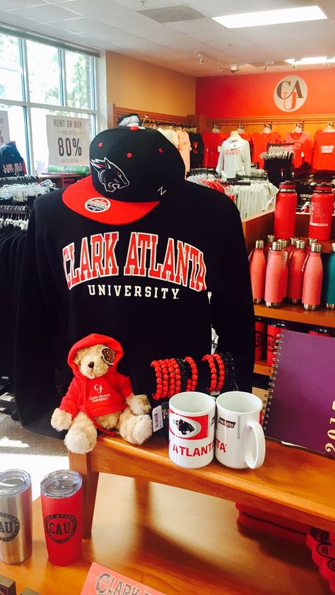 Clark University Aesthetic, College Aesthetic Hbcu, Hbcu Logos, Bookstore Display, Hbcu Culture, Hbcu Love, Tennessee State University Hbcu, Clark University, Hbcu Life