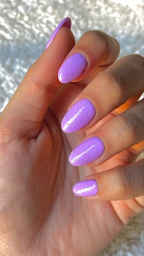 Purple Sparkly Nails, Nails With Sparkles, Plain Nails, Nails Today, Shiny Nails, Pearl Nails, Sparkly Nails, Purple Nails, Nail Ideas