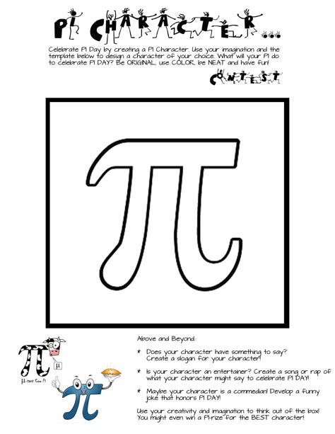 Pi Day Activities, Print Writing, Pi Symbol, Sixth Grade Math, Math Geek, Happy Pi Day, Teen Programs, Math Interactive Notebook, 6th Grade Math