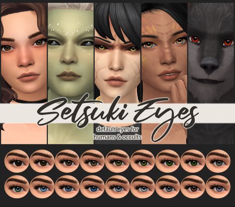 Sims 4 Cc Eyebags Maxis Match, Contact Eyes, Cc Eyes, Sims 4 Cc Eyes, Vampire Cat, Sims 4 Anime, Sims Hair, Sims 4 Mods Clothes, Cc Sims