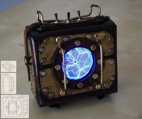 Steampunk Machine, Steampunk Mixed Media Art, Steampunk Gadgets, Steampunk Mixed Media, Steampunk Wall, Steampunk Crafts, Nixie Tube, Steampunk Decor, Steampunk Cosplay