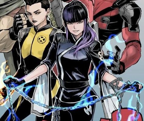 Yukio •• X Men Yukio, Marvel Yukio, Yukio Xmen, Yukio Marvel, Yukio Deadpool, Xmen Comics, Univers Marvel, Character Wallpaper, Marvel X