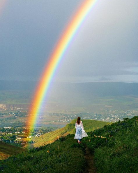 Green Astetic, Rainbow Hanging, Favorite Song Lyrics, Heavenly Places, Out In Nature, End Of The Rainbow, Get Lucky, Rainbow Aesthetic, Favorite Song