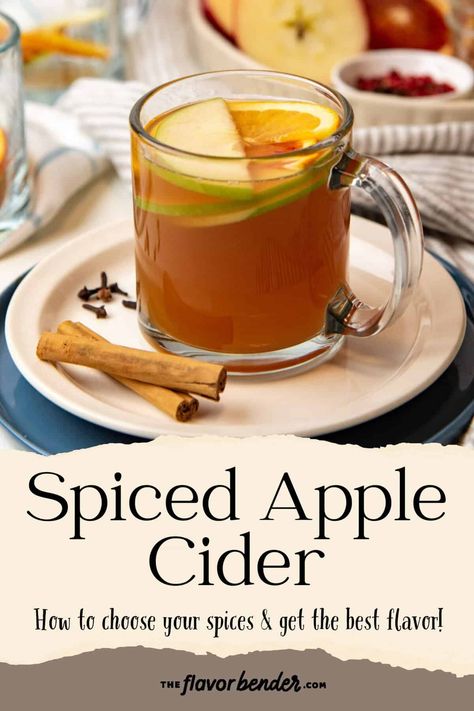 Spicy Cider Recipe, Hot Spiced Apple Cider Recipe, Hot Apple Cider Aesthetic, Warm Cider Recipes, Hot Spiked Apple Cider Recipe, Hot Cider Recipe, Hot Mulled Cider Recipe, Rum Apple Cider, Hot Cider Recipes