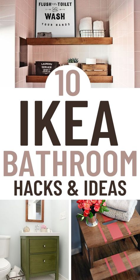 With these 10 amazing Ikea bathroom organising hacks and techniques, you can organise your bathroom without losing elegance or your budget. Including ikea bathroom vanity hacks for ikea small bathroom. Ikea hacks before and after. #ikeahacks #ikeabathroom #bathroomreno Ikea Small Bathroom, Organising Hacks, Ikea Toilet, Ikea Hack Bathroom, Ikea Bathroom Storage, Bathroom Ikea, Ikea Hack Living Room, Ikea Bathroom Vanity, Ikea Hack Storage