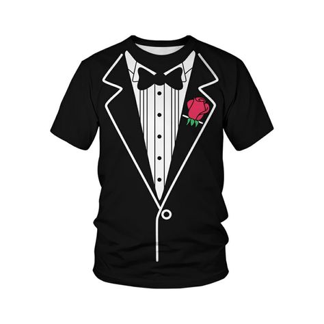 PRICES MAY VARY. Simple but funny tuxedo t shirt - Perfect for weddings,dates,bachelorette parties and all themed family party,and work and video conferencing. Fits True to Size - Standard size, if you are skinny please choose small , tall please choose large size. Simple Pattern - The pattern is clear and simple, suitable for wearing in all occasions, there will not be any discomfort. Healthy Fabric - Tuxedo t shirt made of healthy imitation cotton fabric, soft, comfortable, no smell. Great Gif Tuxedo T Shirt, Men's Tuxedo, Groom Shirts, Suit Shirt, Tuxedo Shirt, Avatar Ideas, Tuxedo Shirts, Novelty Clothing, Tuxedo For Men